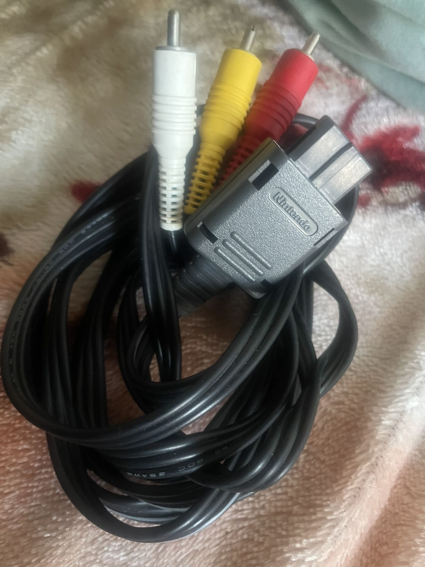 Av/Cable For Nintendo Wii Or Super Nintendo