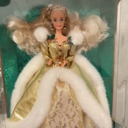 1994 Holiday Barbie Happy Holidays, 2nd In Series, Special Edition - Box Error