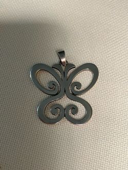 ESTATE SALE: James Avery butterfly pendant