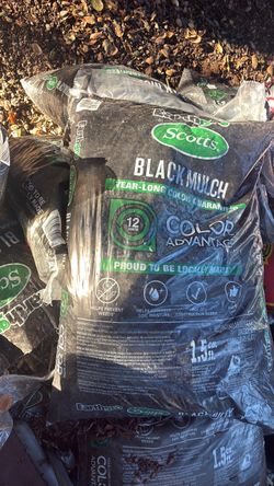 Scotts Black Mulch 1.5 Cu Ft Bag