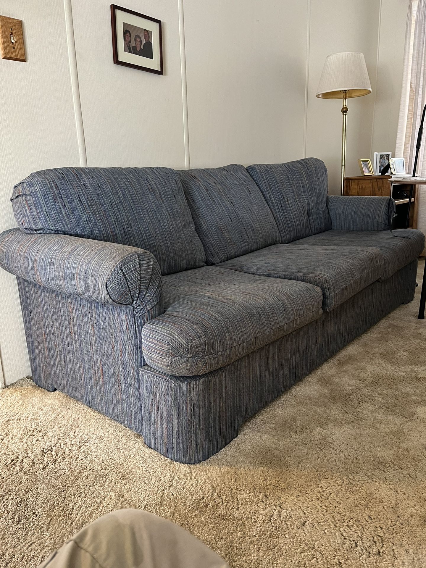 Two matching couches. . Asking 80 each.