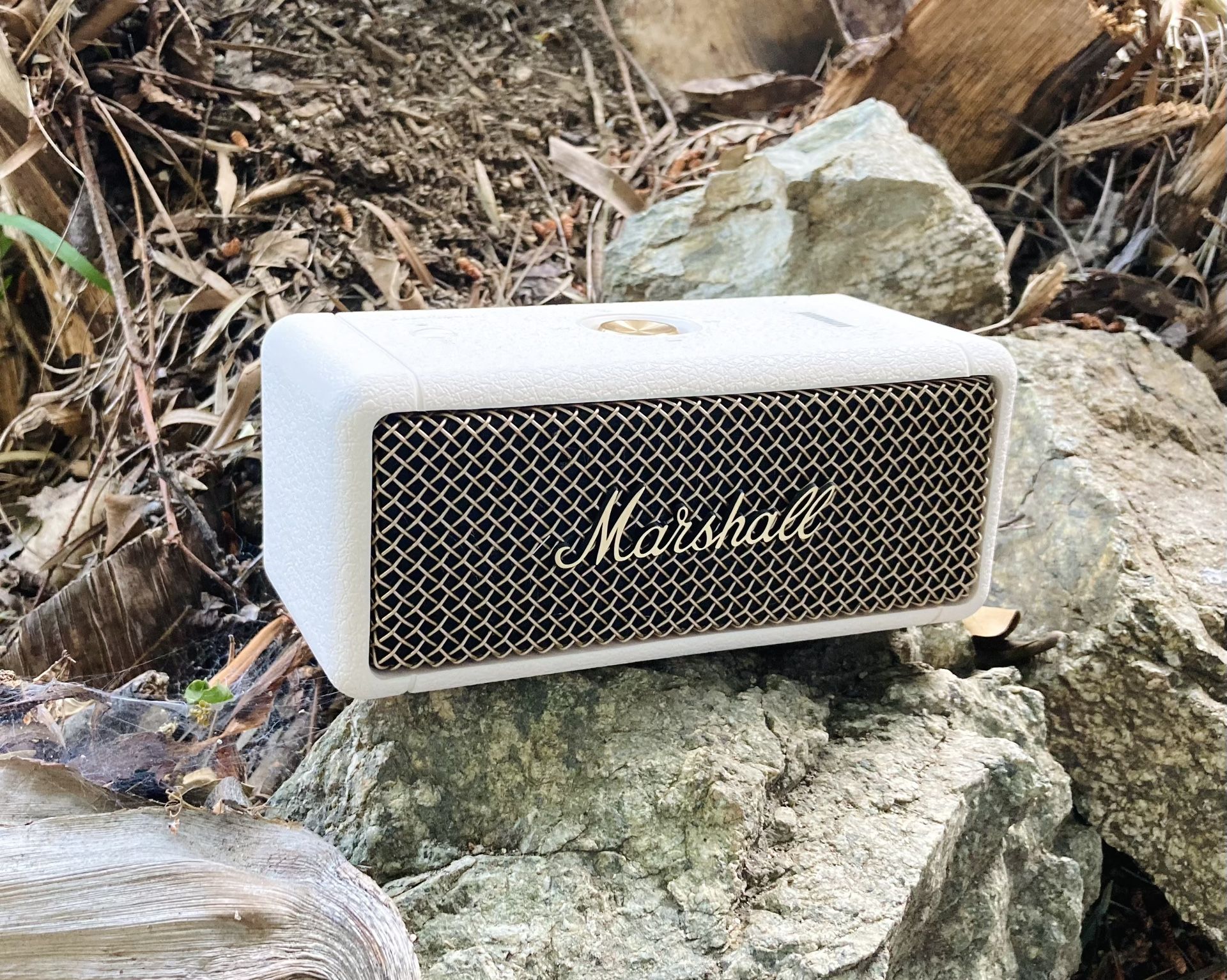Marshall Emberton Bluetooth Wireless Speaker Cream White