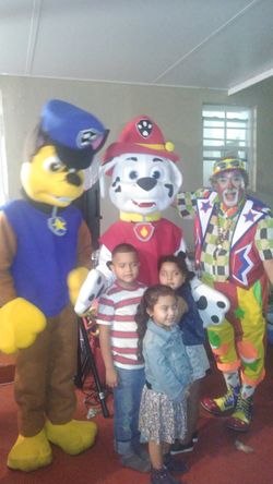 Payaso y personajes para tu fiesta
