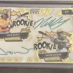 Nick Kurtz And Jacob Wilson Dual Auto
