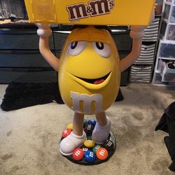 Yellow M&m Stand