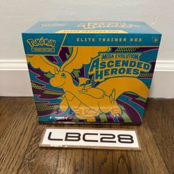Ascended Heroes Elite Trainer Box - ETB - Pokemon Trading Card Game