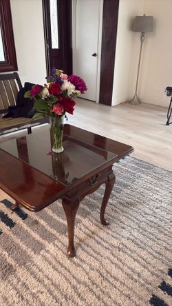 Mesa de centro de madera