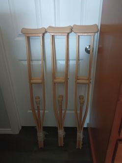 Crutches $10 each