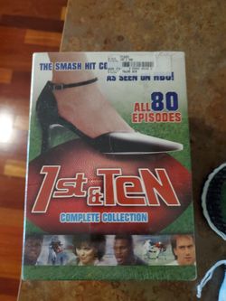 1st and Ten  dvd Complete Collection- unopened