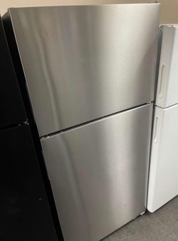 Stainless Steel Top Mount Fridge - Energy Efficient
