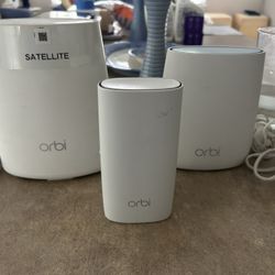 Orbi WiFi System - Router And 2 Satellites 