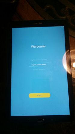 Samsung Galaxy tablet