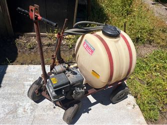 25 Gallon Orchard Sprayer 3 HP Briggs Stratton Cart