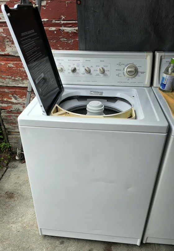 Lavadora Kenmore Heavy Duty Con Las 3 (B) Y Garantia Tina De Peltre $300