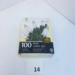 Target 100 Mini Light Set clear indoor / outdoor energy savings