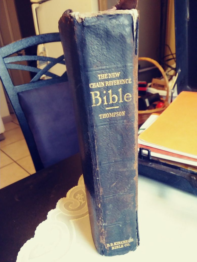 85 YEARS OLD BIBLE