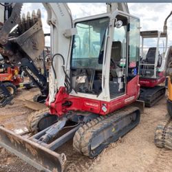 2019 Mini Excavator (closed cab)