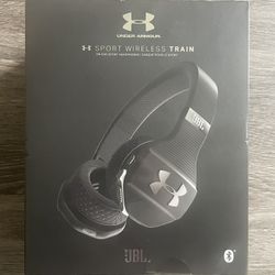 UA Under Armour Sport Wireless Train JBL Harman Bluetooth Fitness Black 