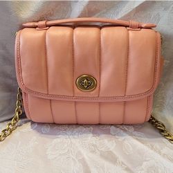 New Coach Quilted Bag