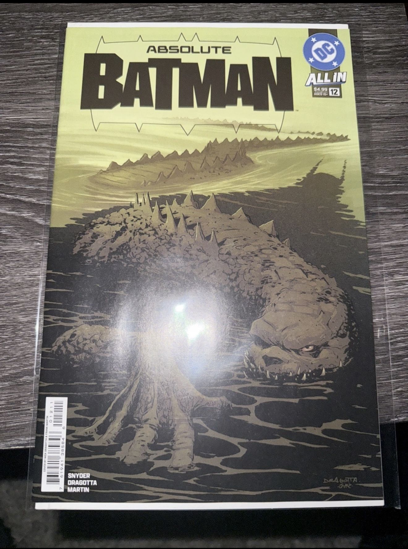 Absolute Batman #12 Nick Dragotta Cover (DC Comics November 2025) 1st Print