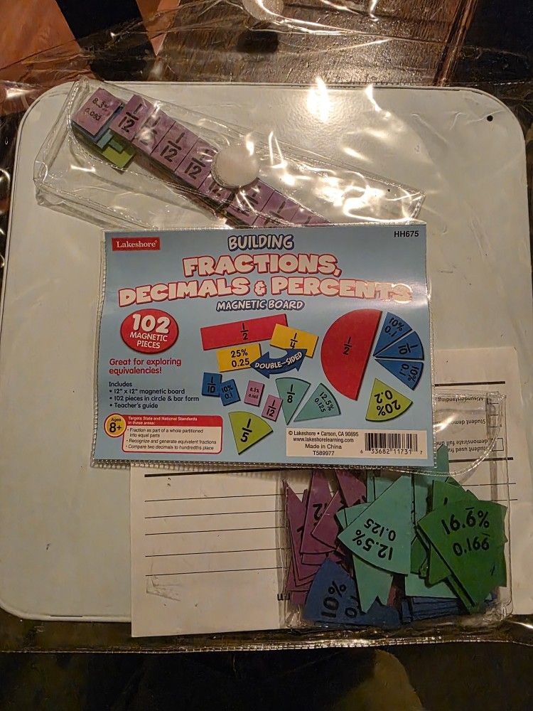 Lakeshore Fractions Magnet Set