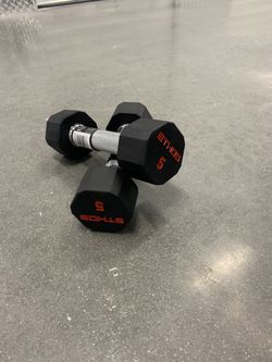5lb Hex Dumbbells (Pair)