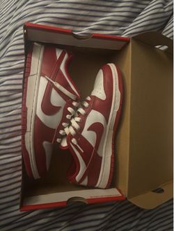 Nike red dunks