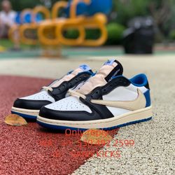Fragment Design x Travis Scott x Air Jordan 1 Retro Low 