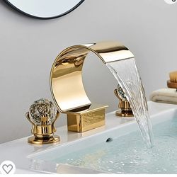 Gold Bathroom Sink Faucet
