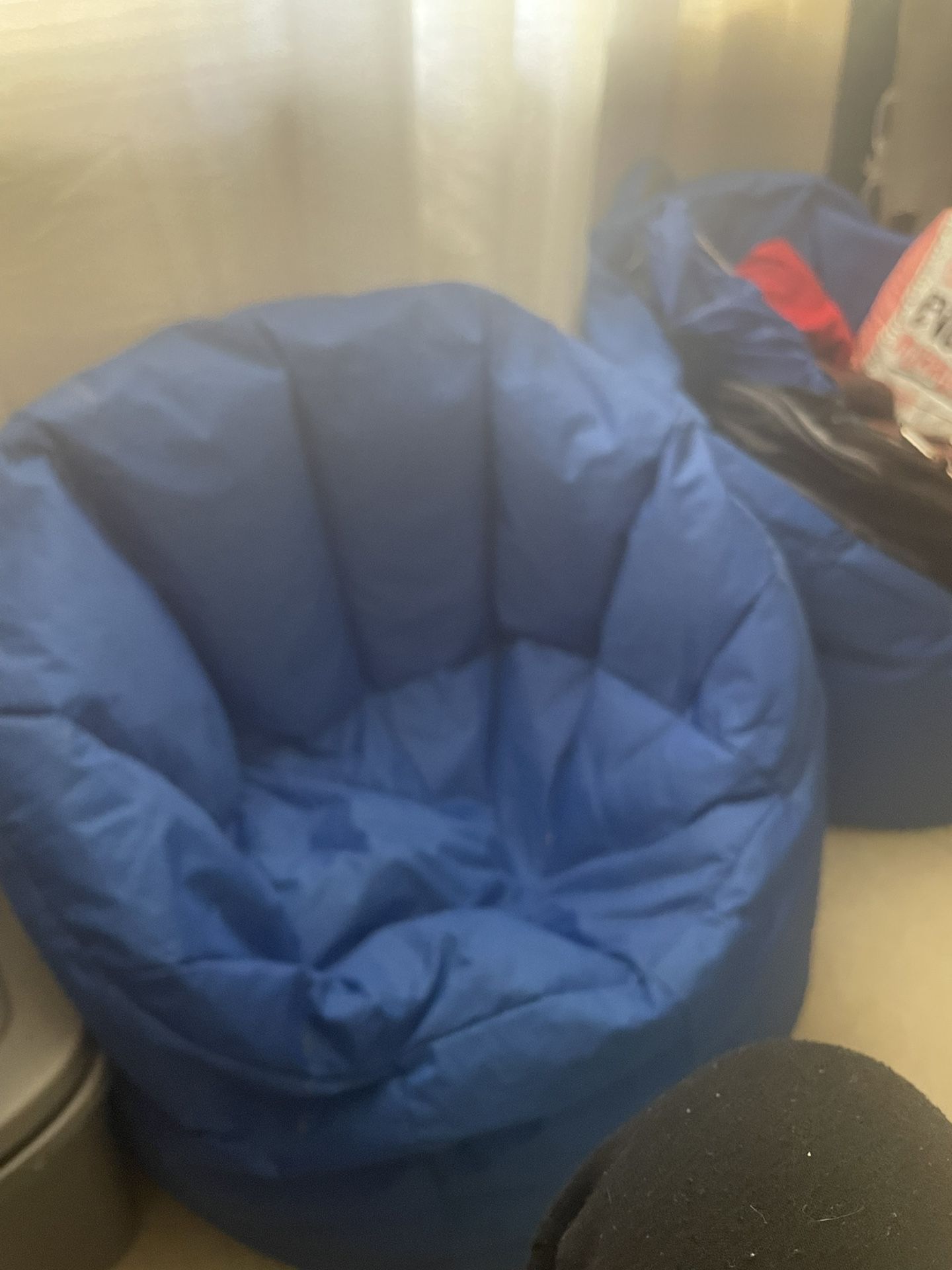 Blue Bean Bag Chairs 