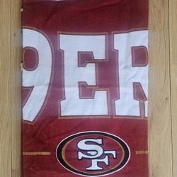 49ERS BEACH TOWEL