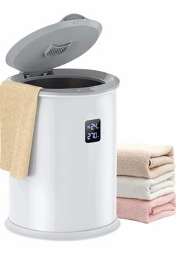 Large Luxury Towel Warmer for Bathroom with LED Display, Timer & 24H Delay