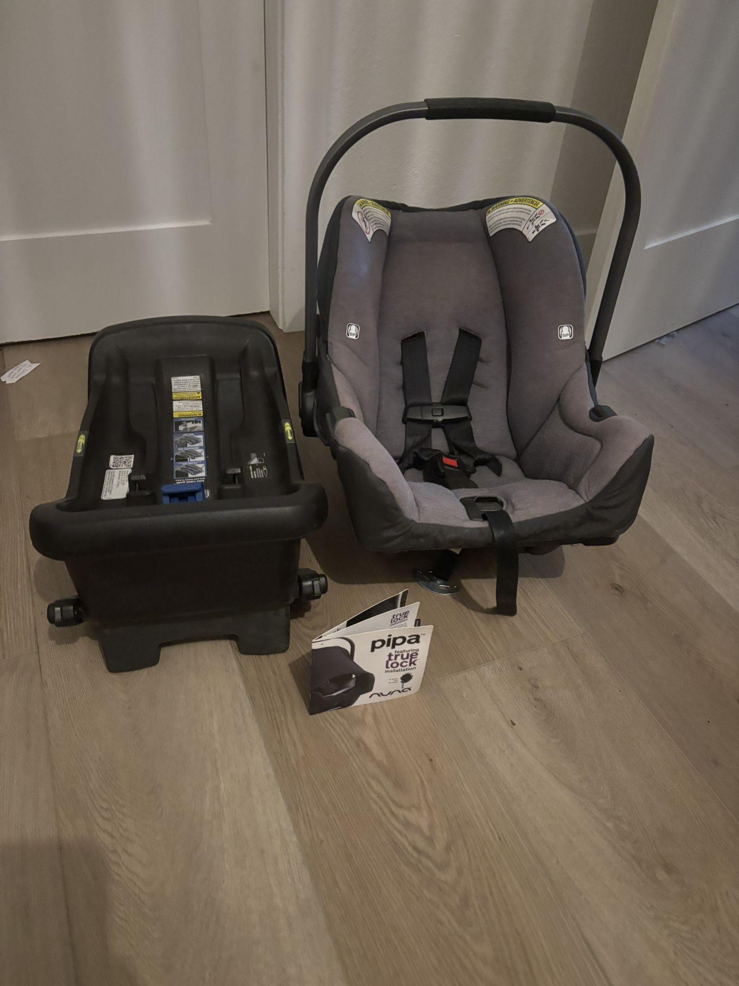 infant car seat with base stand