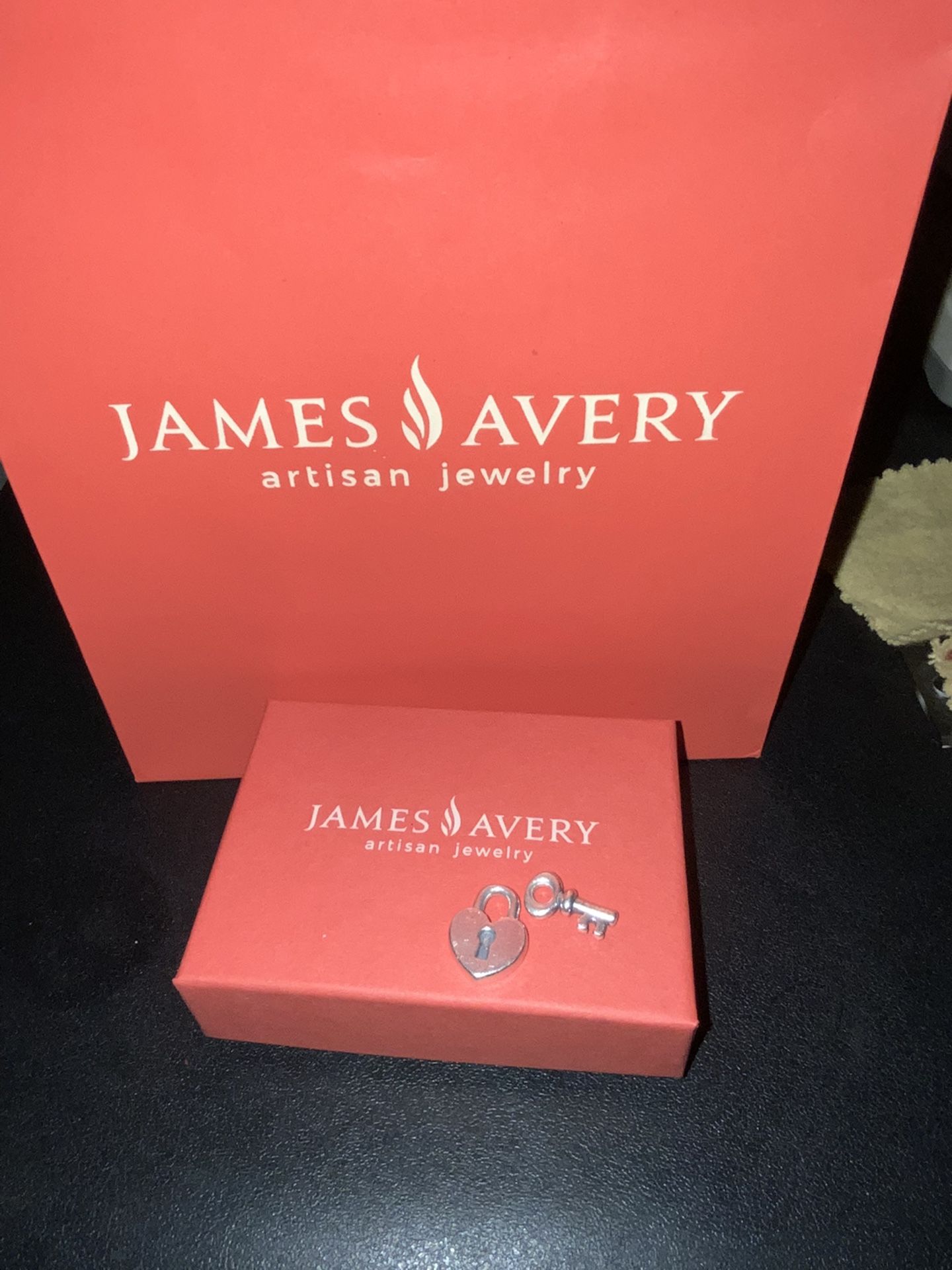 James Avery My Heart Is Yours Charm