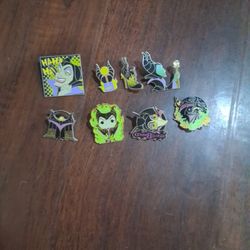 Lots Of Disney Maleficent Pins 