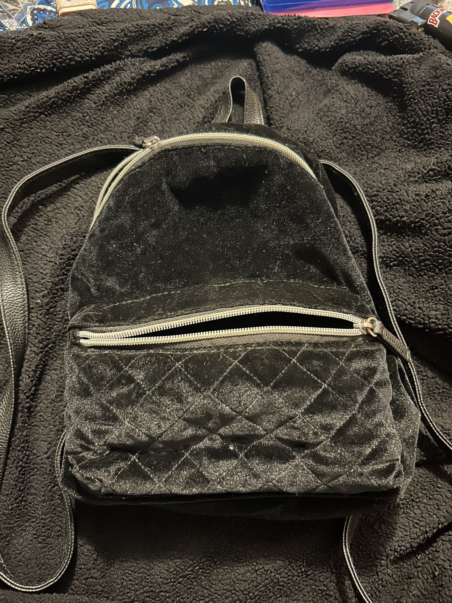 Suede Mini Backpack 