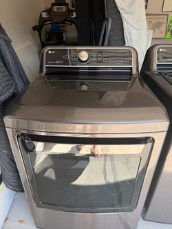 LG Graphite Steel Dryer (Model DLEX7600HKA)