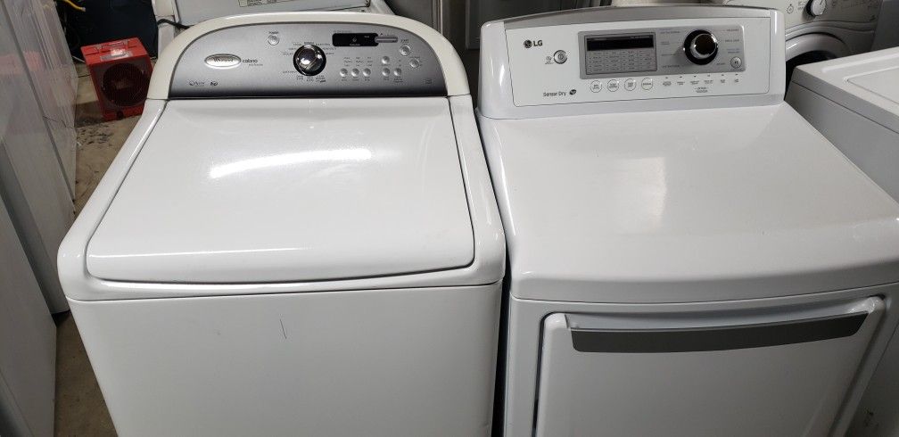 WASHER AND DRYER