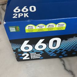 Brother Genuine Black High Yield Toner Cartridge Twin Pack, TN6602PK 