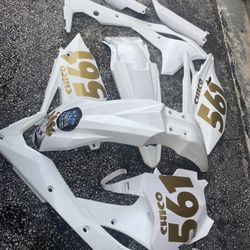 KX250F All white plastics 13-17