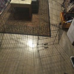 Dog Cage, Open