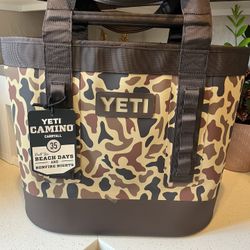 Wetlands Camo Yeti Camino Carryall 35