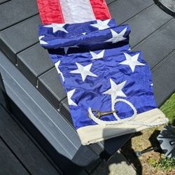 US Flag Nylon    5 Ft X 9 1/2 Ft    New Unused 