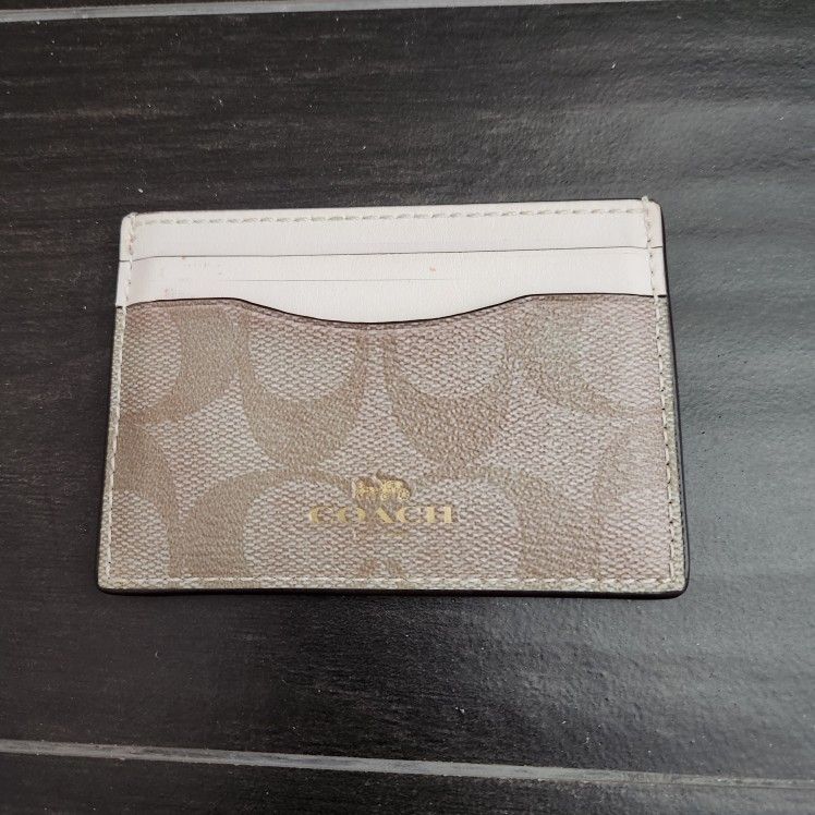 Coach Signature Card Holder