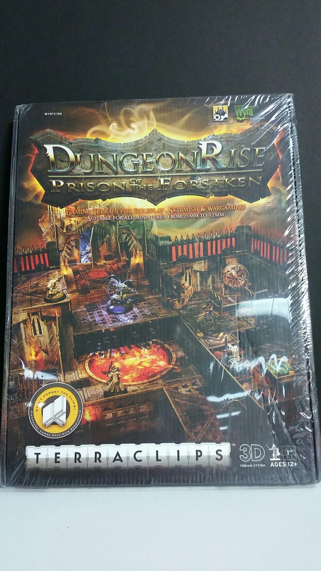 Dungeon Rise: Prison of the Forsaken 3D Gaming Terrain