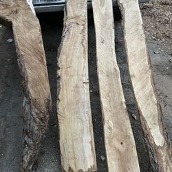 Redwood Slab And Other Hard Woods For Wood Crafting 