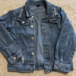 Jean Jacket Size 7y Unisex   Boy Or Girl 