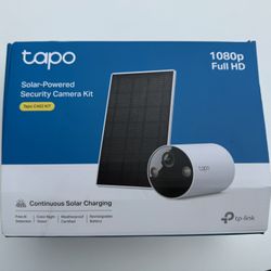 Tapo Cámara Con Panel Solar 