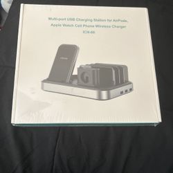 Seenda Multi Port USB Charging Station apple watch phone