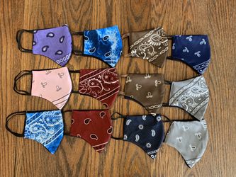 Bandana Double Fabric Reversible